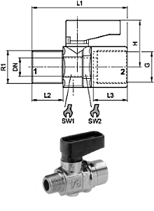   R1/8 - G1/8